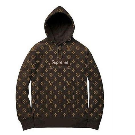 supreme and louis vuitton jumper